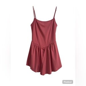 Pink Beaully Women's One Piece Sleeveless Romper Size Medium